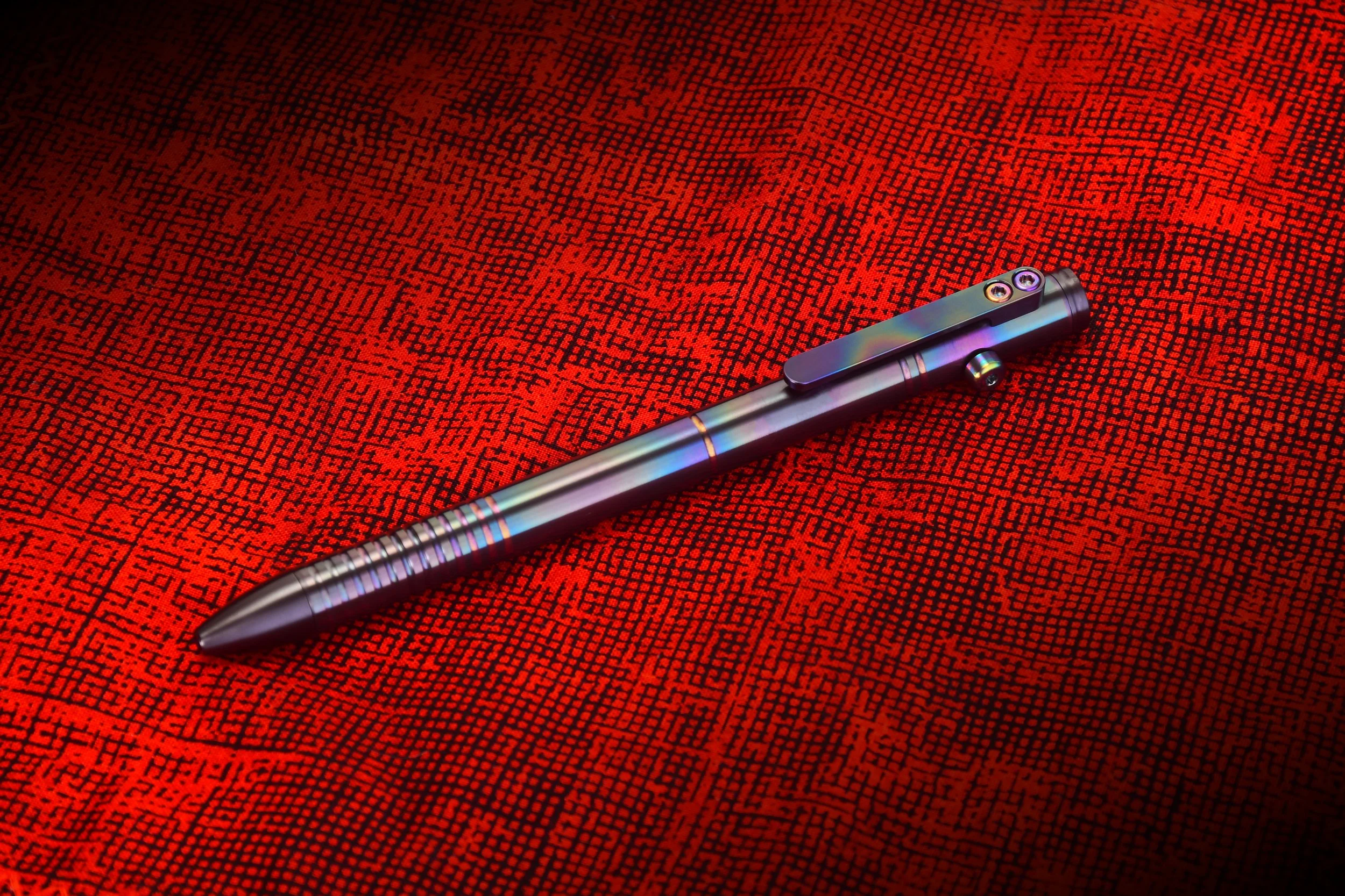 penpen様 G2 Zirc CamPen w/Titanium Accents — BILLETSPIN-EDC